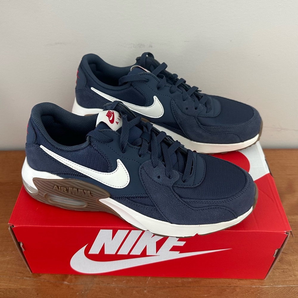 Men Nike Air Max Excee Thunder Blue / Pale Ivory Brand New Shoe Sneakers